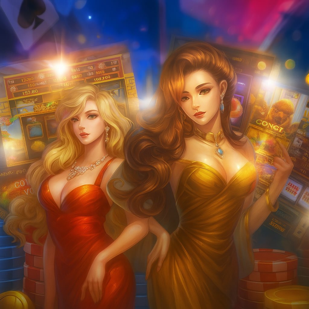 Antarmuka aplikasi mobile canda4d dengan dealer langsung di meja blackjack