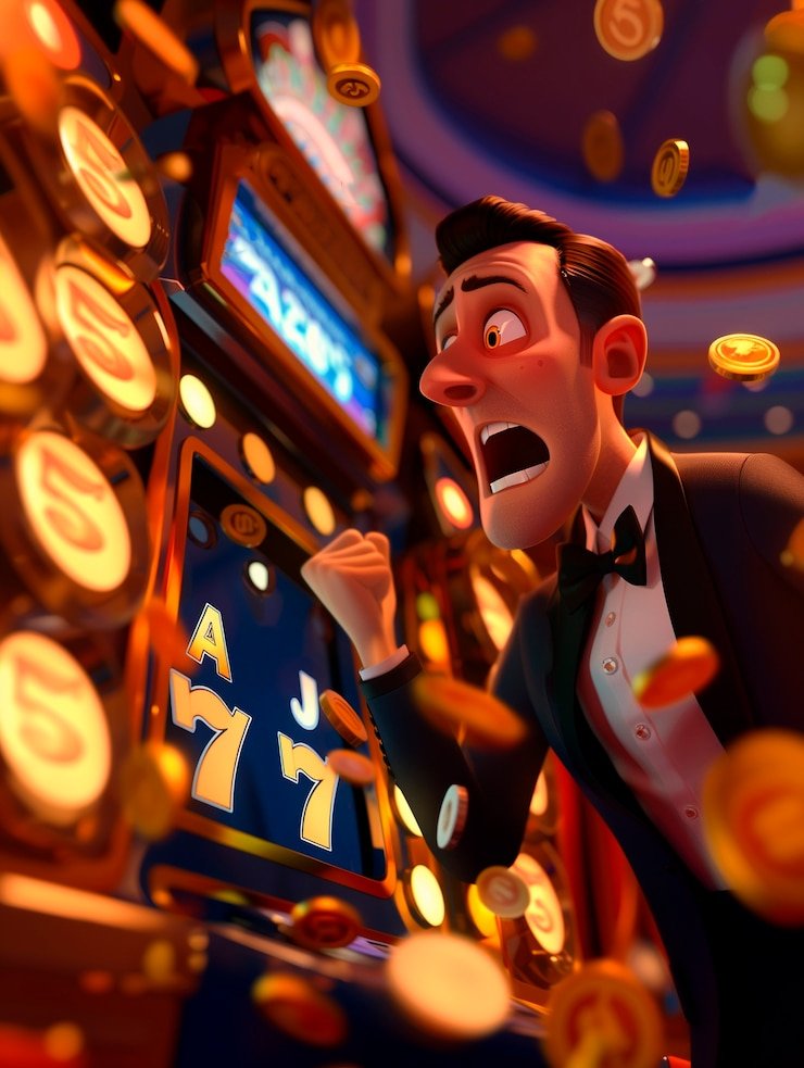 Tampilan permainan Sugar Rush dengan simbol permen berwarna-warni di platform canda4d